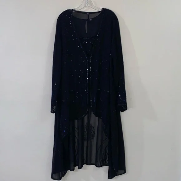 Three-Piece Beaded Pant Suit- 20W - Picture 5 of 11